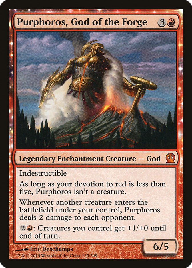 Purphoros, God of the Forge [Theros] | Red Riot Games CA