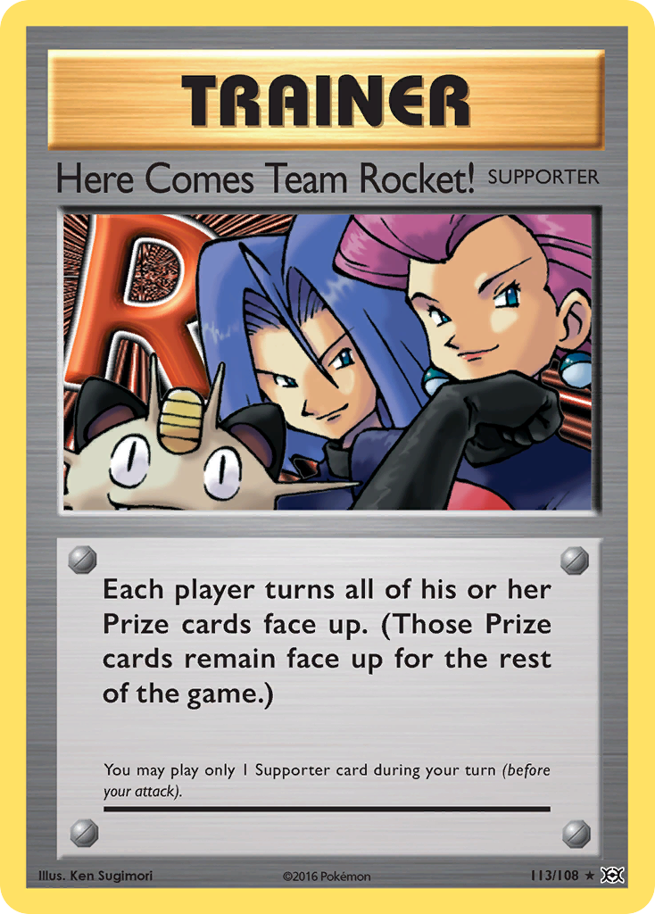 Here Comes Team Rocket! (113/108) [XY: Evolutions] | Red Riot Games CA