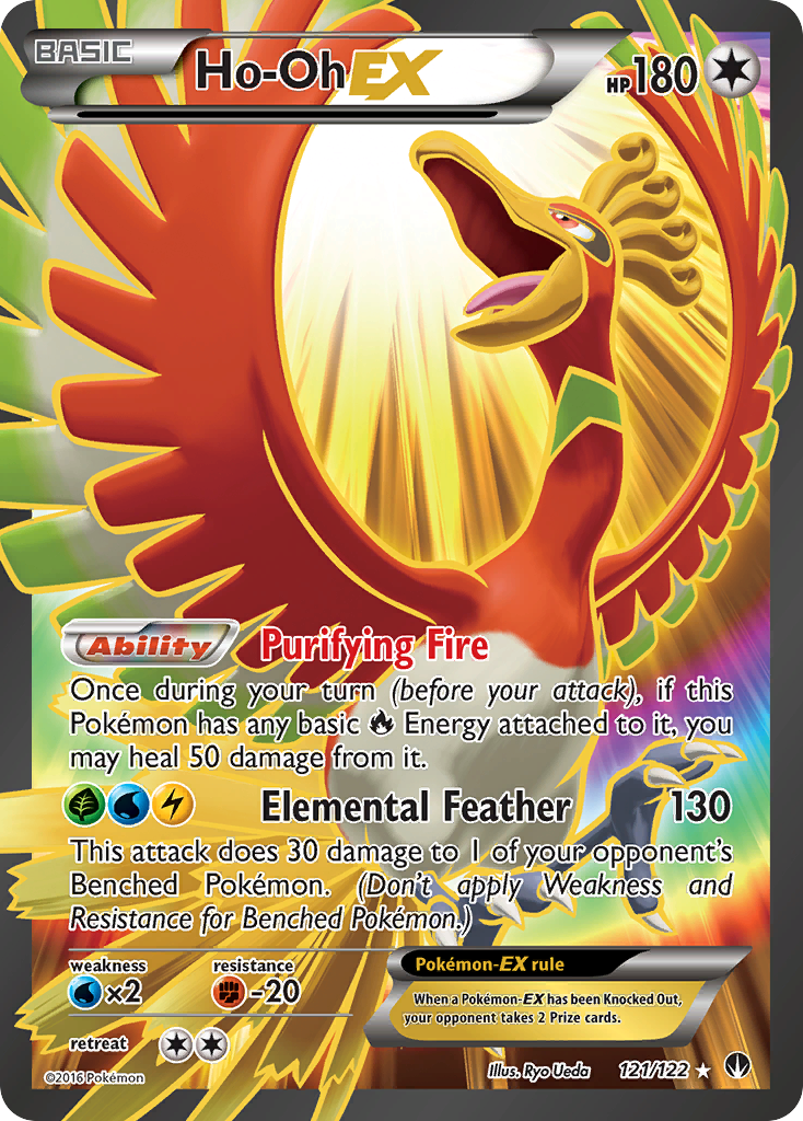 Ho-Oh EX (121/122) [XY: BREAKpoint] | Red Riot Games CA