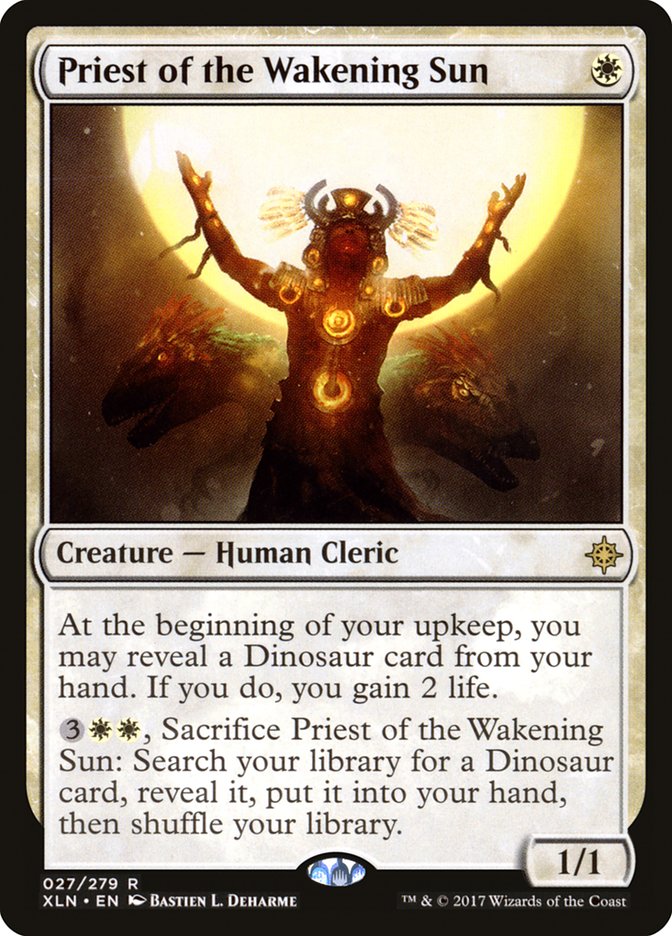 Priest of the Wakening Sun [Ixalan] | Red Riot Games CA
