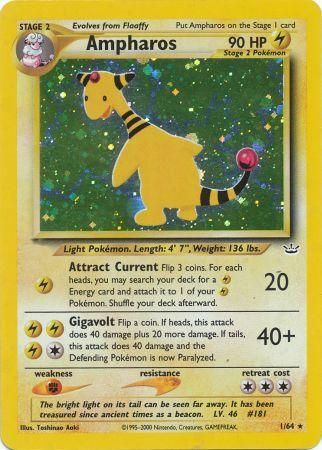 Ampharos (1/64) [Neo Revelation Unlimited] | Red Riot Games CA
