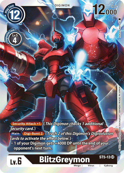 BlitzGreymon [ST5-13] [Starter Deck: Machine Black] | Red Riot Games CA