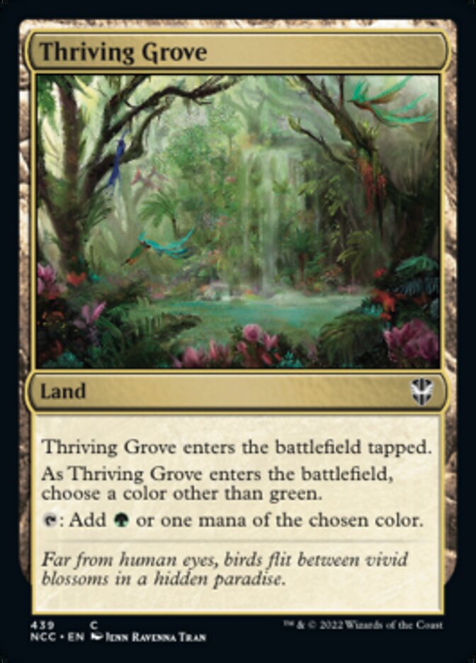 Thriving Grove [Streets of New Capenna Commander] | Red Riot Games CA