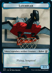 Powerstone // Laserbeak Double-Sided Token [The Brothers' War Tokens] | Red Riot Games CA