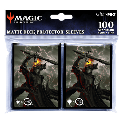 Ultra PRO: Standard 100ct Sleeves - The Lord of the Rings (Sauron, Lord of the Rings)