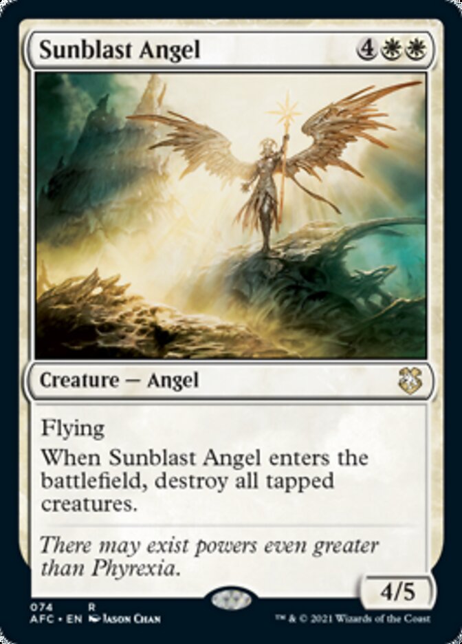 Sunblast Angel [Dungeons & Dragons: Adventures in the Forgotten Realms Commander] | Red Riot Games CA