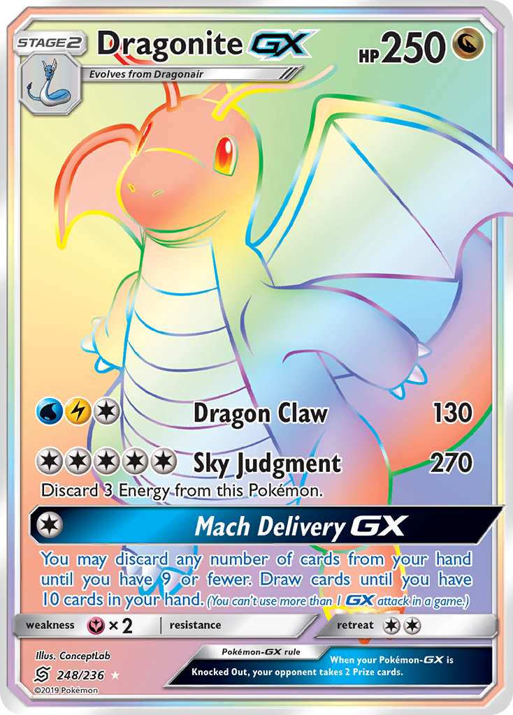 Dragonite GX (248/236) [Sun & Moon: Unified Minds] | Red Riot Games CA