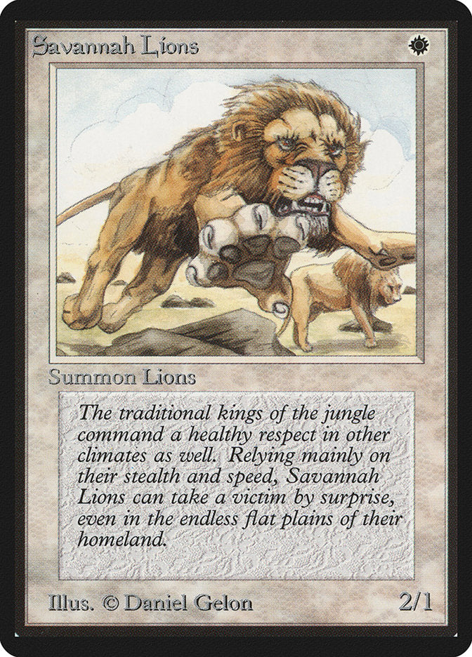 Savannah Lions [Beta Edition] | Red Riot Games CA