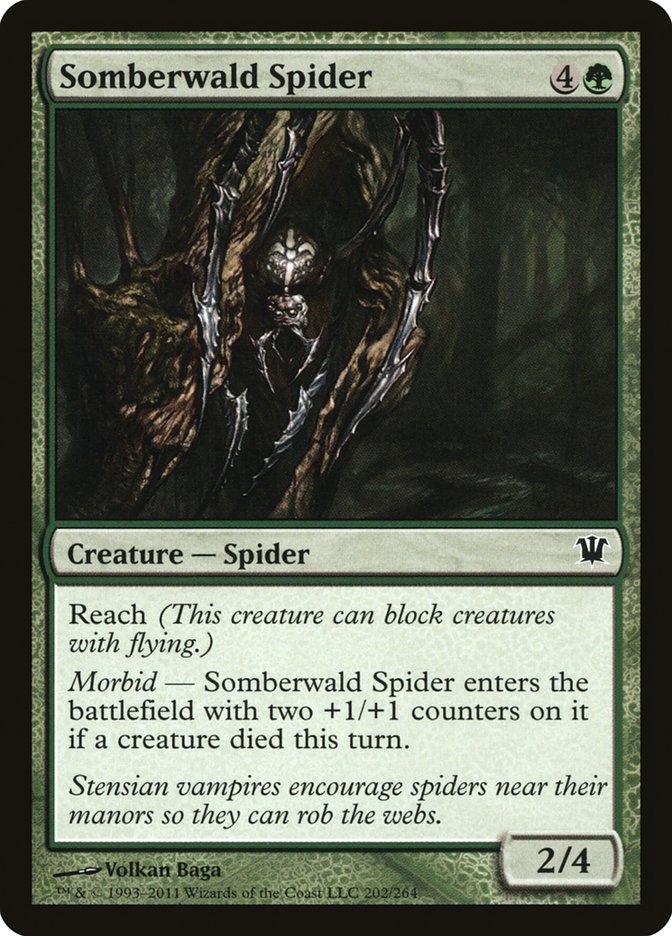 Somberwald Spider [Innistrad] | Red Riot Games CA