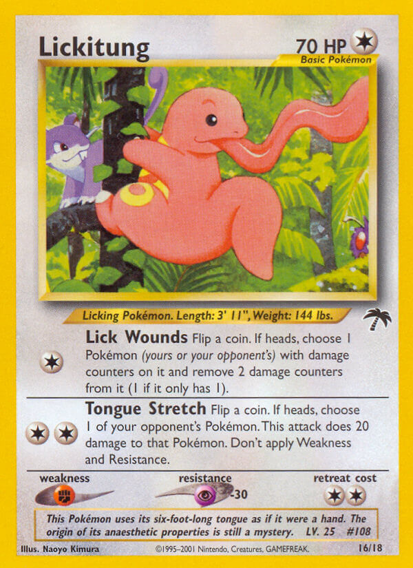 Lickitung (16/18) [Southern Islands] | Red Riot Games CA