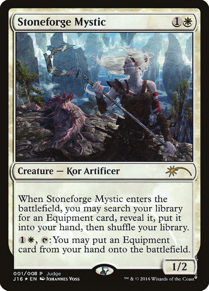 Stoneforge Mystic [Judge Gift Cards 2016] | Red Riot Games CA