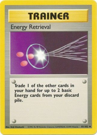 Energy Retrieval (81/102) [Base Set Unlimited] | Red Riot Games CA