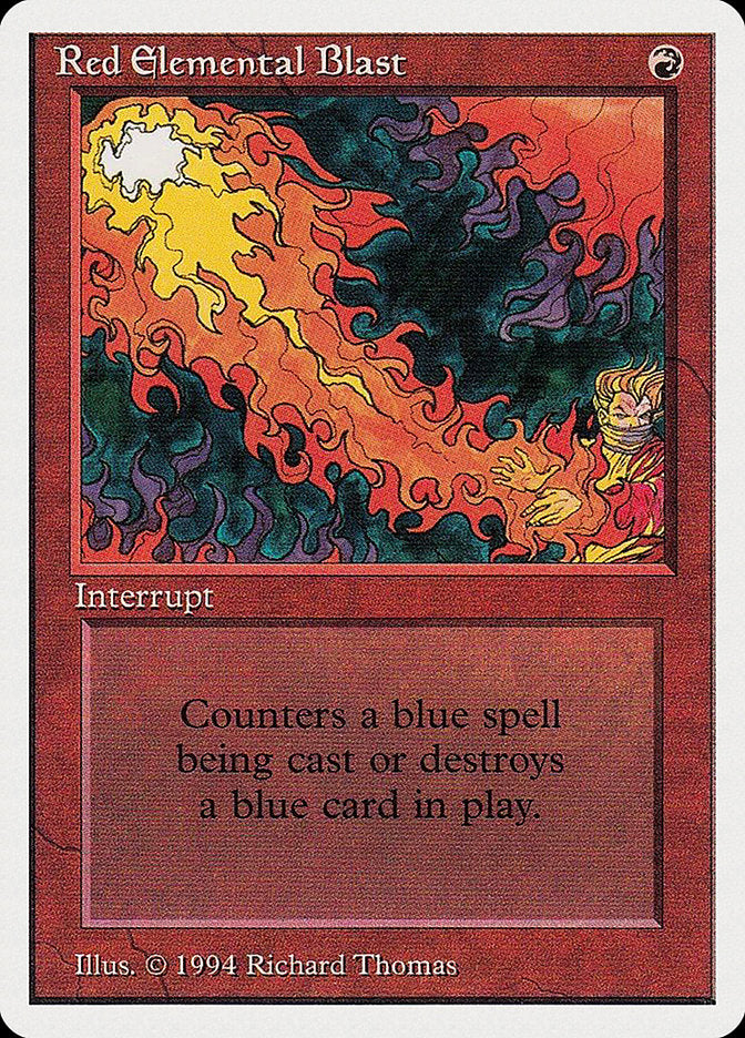 Red Elemental Blast [Summer Magic / Edgar] | Red Riot Games CA