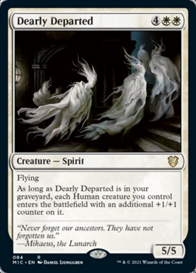 Dearly Departed [Innistrad: Midnight Hunt Commander] | Red Riot Games CA