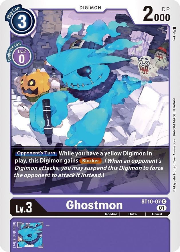 Ghostmon [ST10-07] [Starter Deck: Parallel World Tactician] | Red Riot Games CA