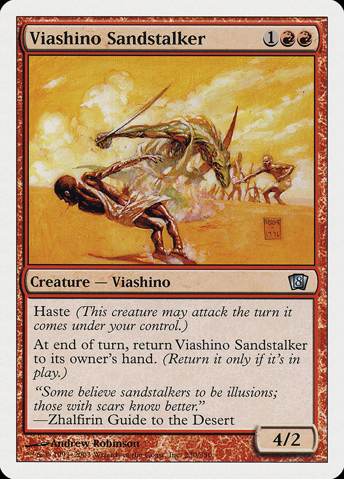 Viashino Sandstalker [Eighth Edition] | Red Riot Games CA