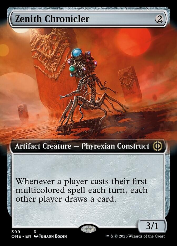 Zenith Chronicler (Extended Art) [Phyrexia: All Will Be One] | Red Riot Games CA