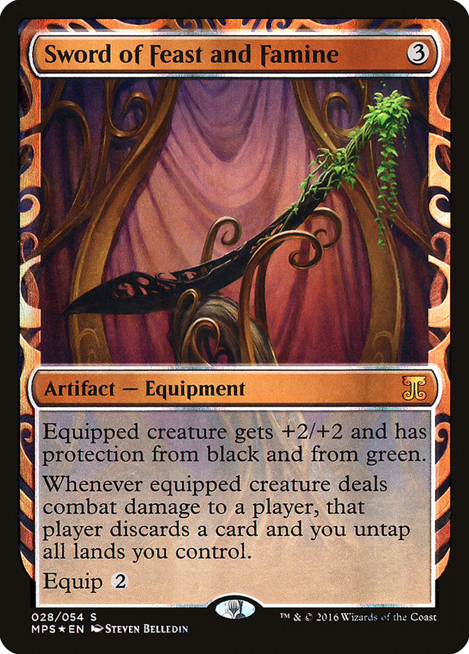 Sword of Feast and Famine [Kaladesh Inventions] | Red Riot Games CA