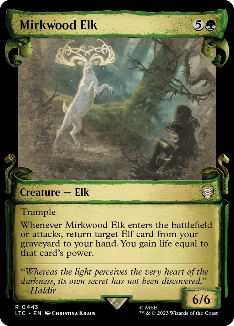Mirkwood Elk [The Lord of the Rings: Tales of Middle-Earth Commander Showcase Scrolls] | Red Riot Games CA