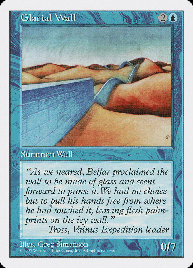 Glacial Wall [Fifth Edition] | Red Riot Games CA