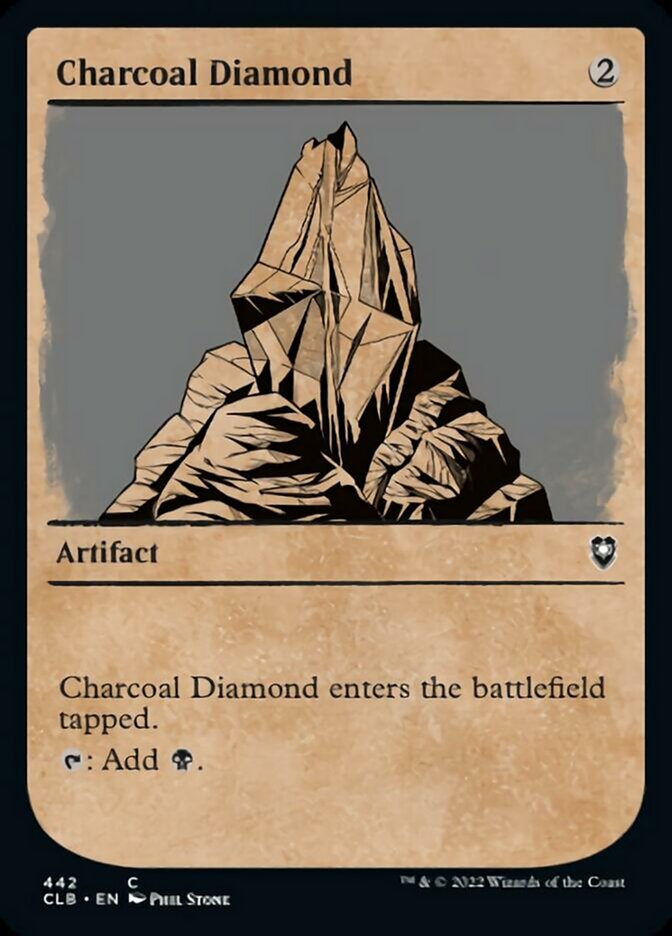 Charcoal Diamond (Showcase) [Commander Legends: Battle for Baldur's Gate] | Red Riot Games CA