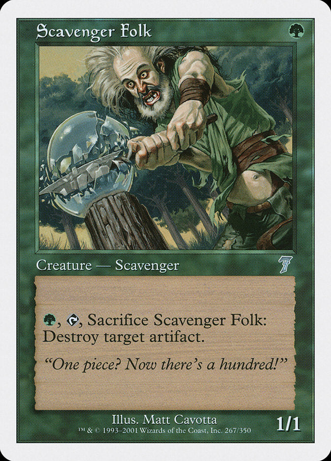 Scavenger Folk [Seventh Edition] | Red Riot Games CA