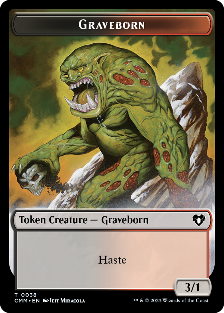 Graveborn Token [Commander Masters Tokens] | Red Riot Games CA
