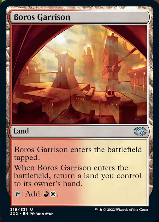 Boros Garrison [Double Masters 2022] | Red Riot Games CA