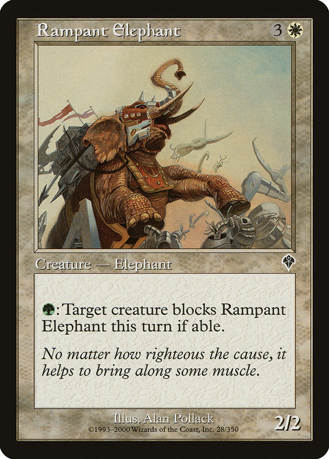 Rampant Elephant [Invasion] | Red Riot Games CA