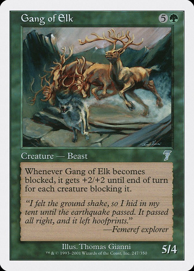 Gang of Elk [Seventh Edition] | Red Riot Games CA