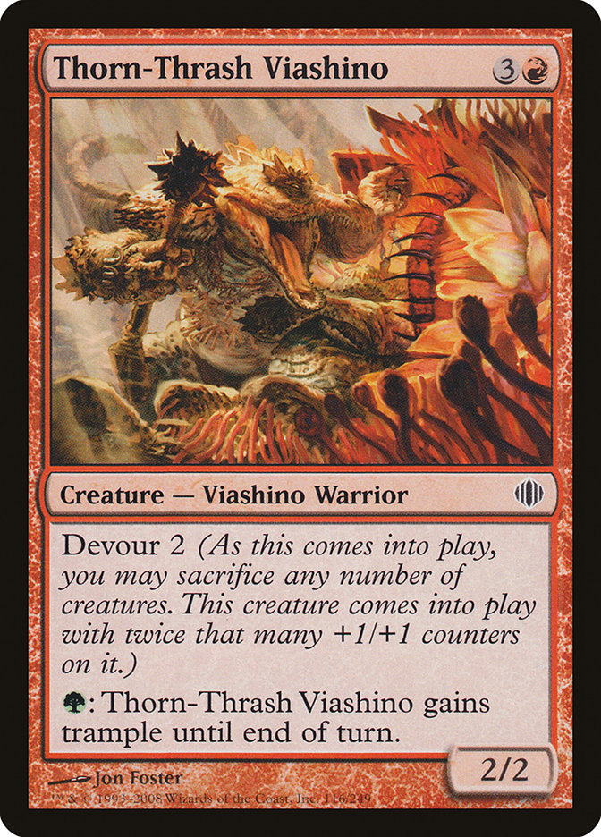 Thorn-Thrash Viashino [Shards of Alara] | Red Riot Games CA