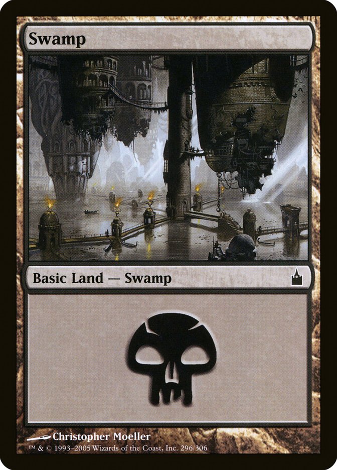 Swamp (296) [Ravnica: City of Guilds] | Red Riot Games CA