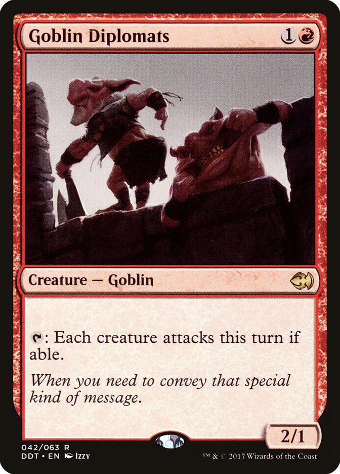 Goblin Diplomats [Duel Decks: Merfolk vs. Goblins] | Red Riot Games CA