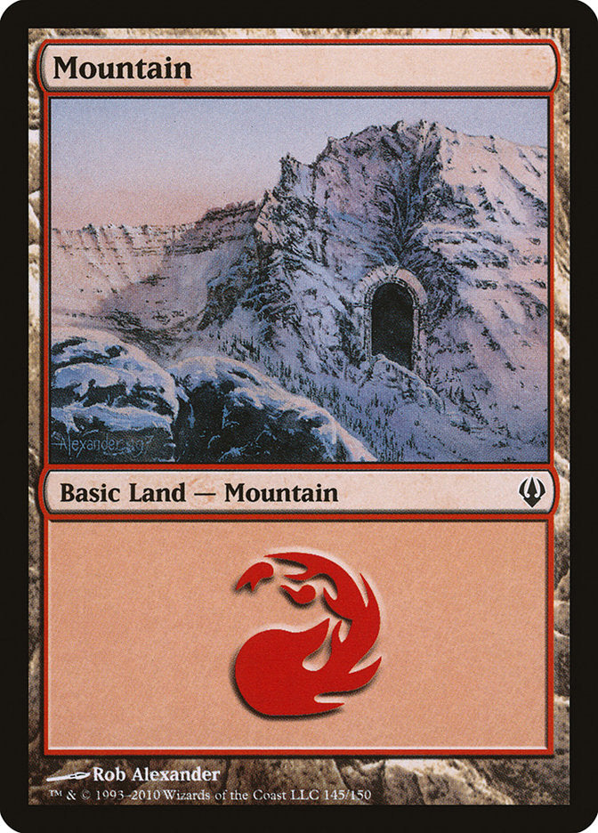 Mountain (145) [Archenemy] | Red Riot Games CA