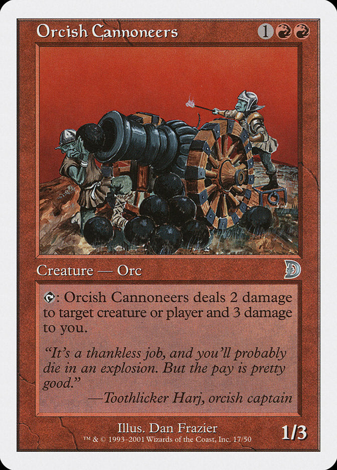 Orcish Cannoneers [Deckmasters] | Red Riot Games CA
