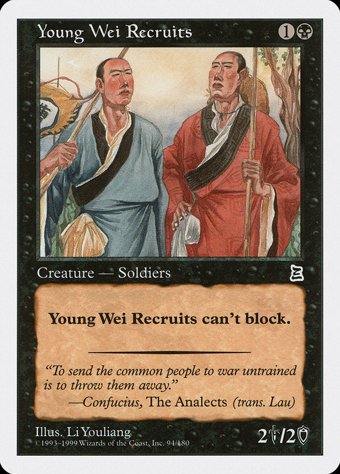 Young Wei Recruits [Portal Three Kingdoms] | Red Riot Games CA