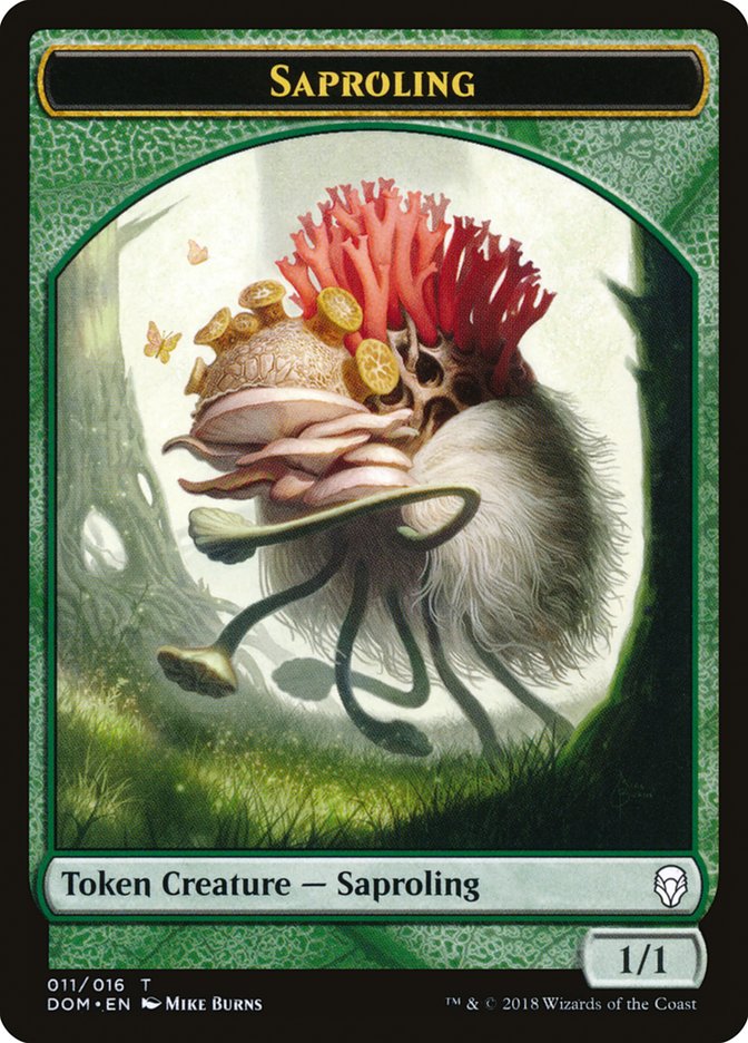 Saproling Token (011/016) [Dominaria Tokens] | Red Riot Games CA