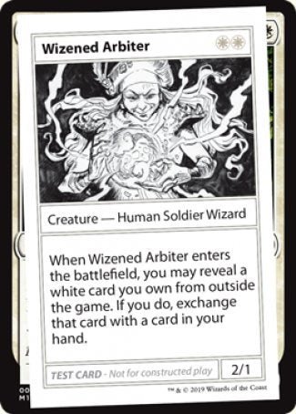 Wizened Arbiter (2021 Edition) [Mystery Booster Playtest Cards] | Red Riot Games CA