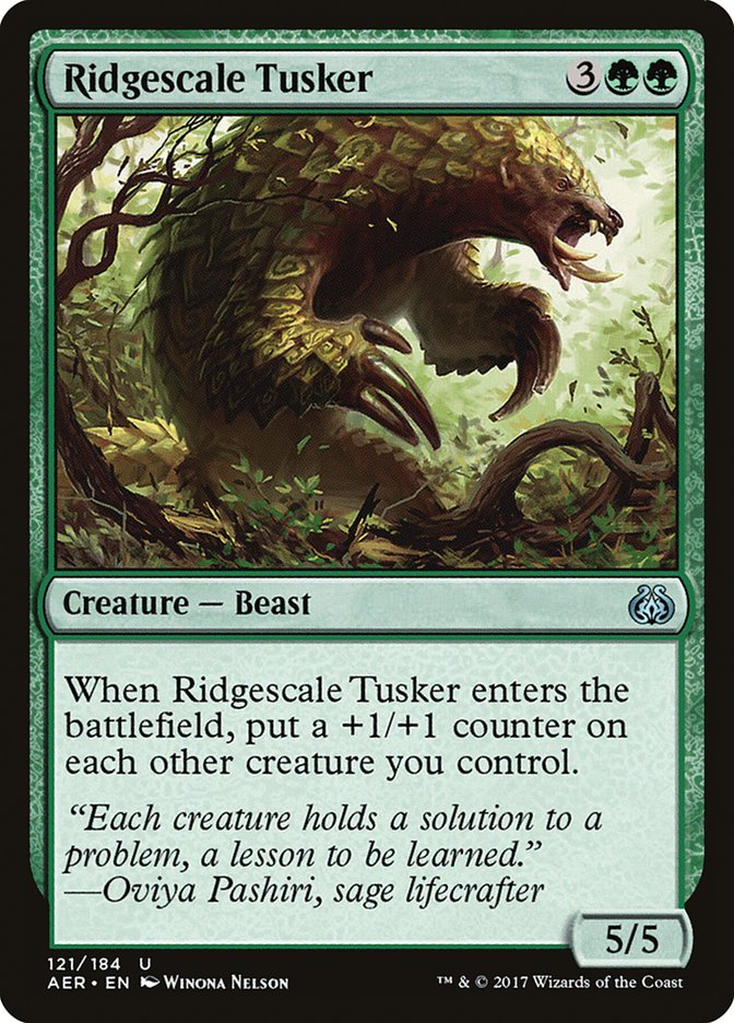 Ridgescale Tusker [Aether Revolt] | Red Riot Games CA
