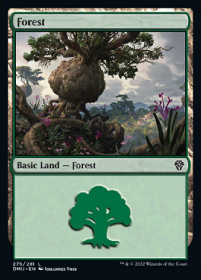 Forest (275) [Dominaria United] | Red Riot Games CA
