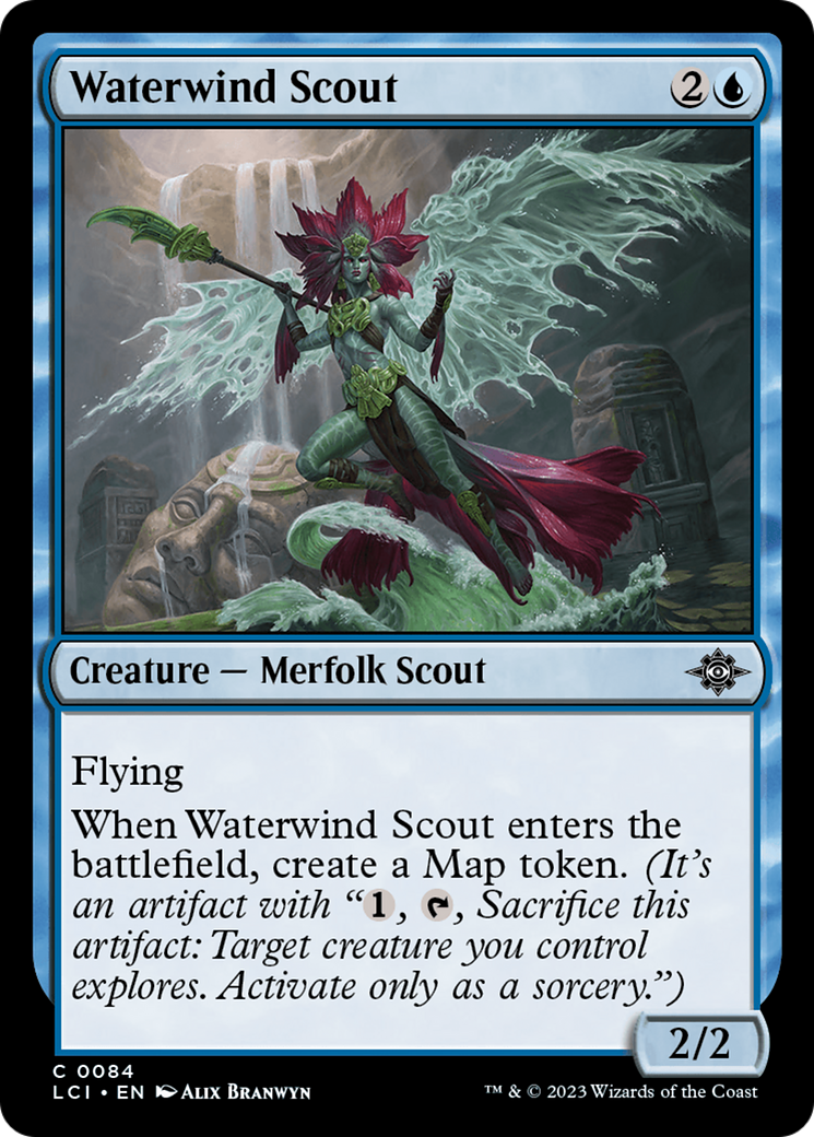 Waterwind Scout [The Lost Caverns of Ixalan] | Red Riot Games CA