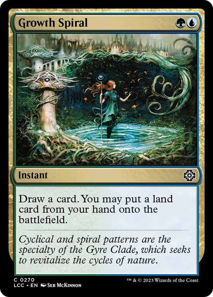 Growth Spiral [The Lost Caverns of Ixalan Commander] | Red Riot Games CA