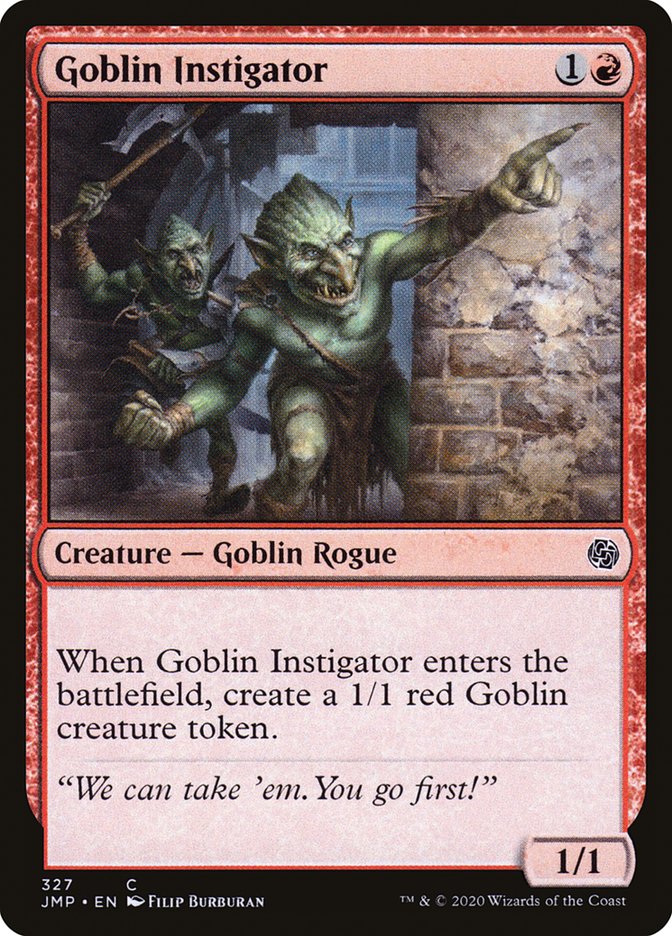 Goblin Instigator [Jumpstart] | Red Riot Games CA