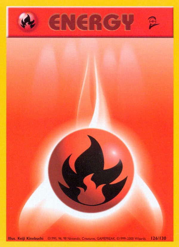 Fire Energy (126/130) [Base Set 2] | Red Riot Games CA