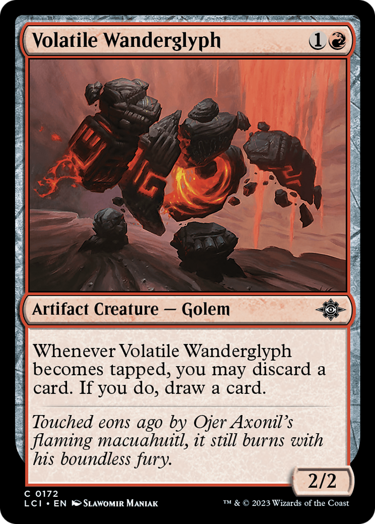 Volatile Wanderglyph [The Lost Caverns of Ixalan] | Red Riot Games CA
