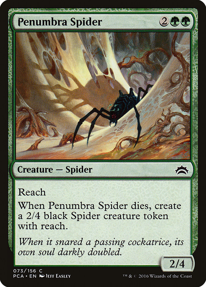 Penumbra Spider [Planechase Anthology] | Red Riot Games CA