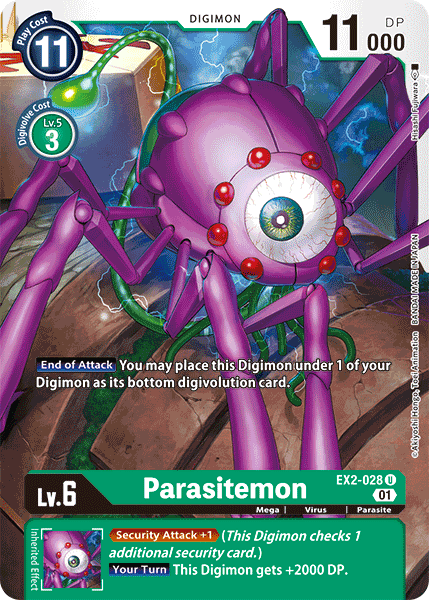 Parasitemon [EX2-028] [Digital Hazard] | Red Riot Games CA