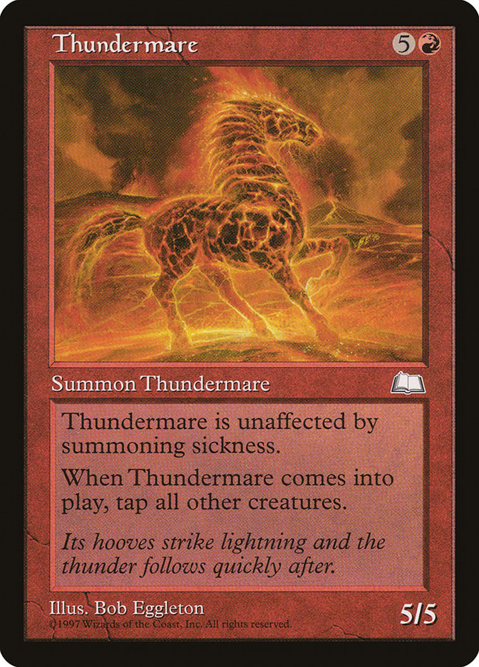 Thundermare [Weatherlight] | Red Riot Games CA