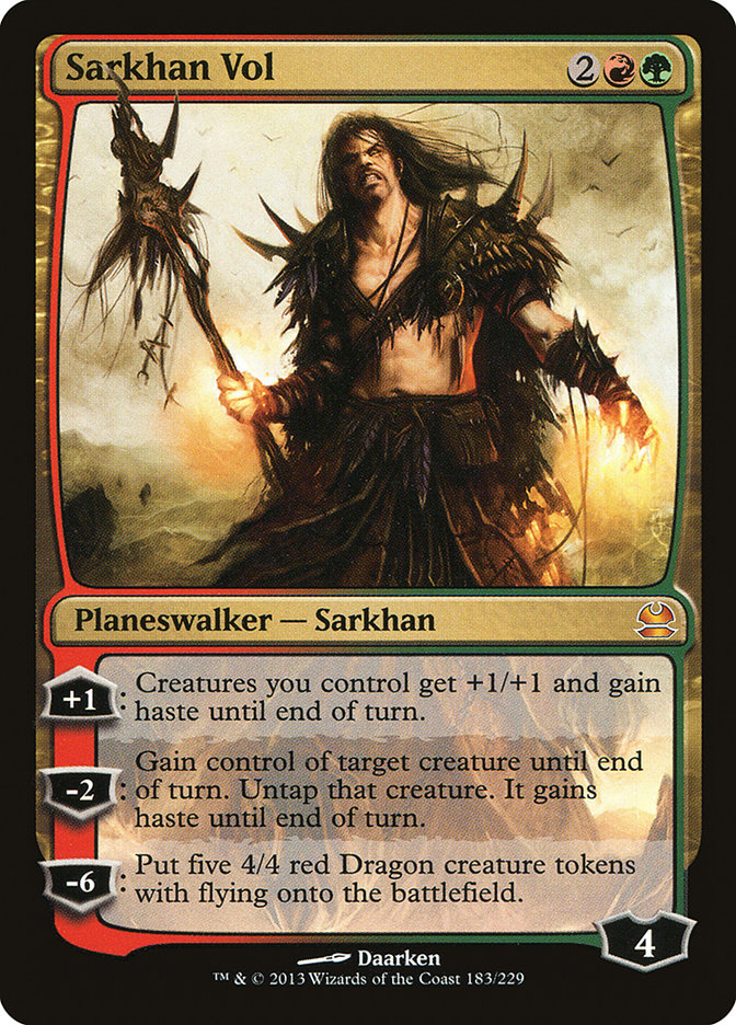 Sarkhan Vol [Modern Masters] | Red Riot Games CA