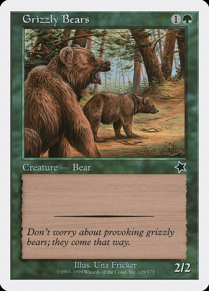 Grizzly Bears [Starter 1999] | Red Riot Games CA
